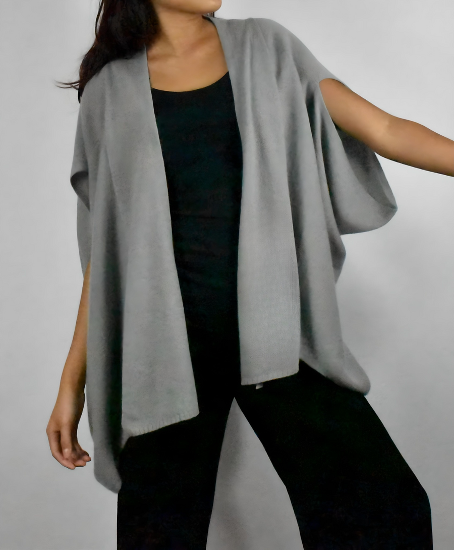 100% Premium Cashmere Cocoon Cardigan – INHABIT 100% Premium Cashmere Cocoon Cardigan – INHABIT